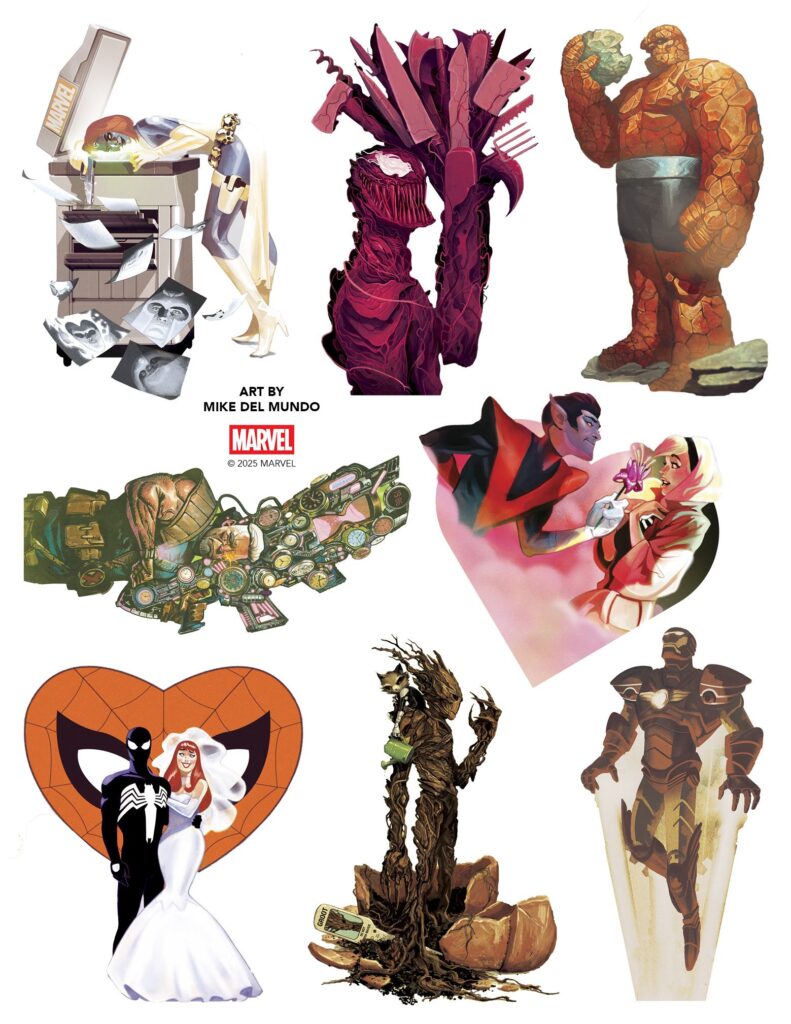 The Marvel Art of Mike Del Mundo