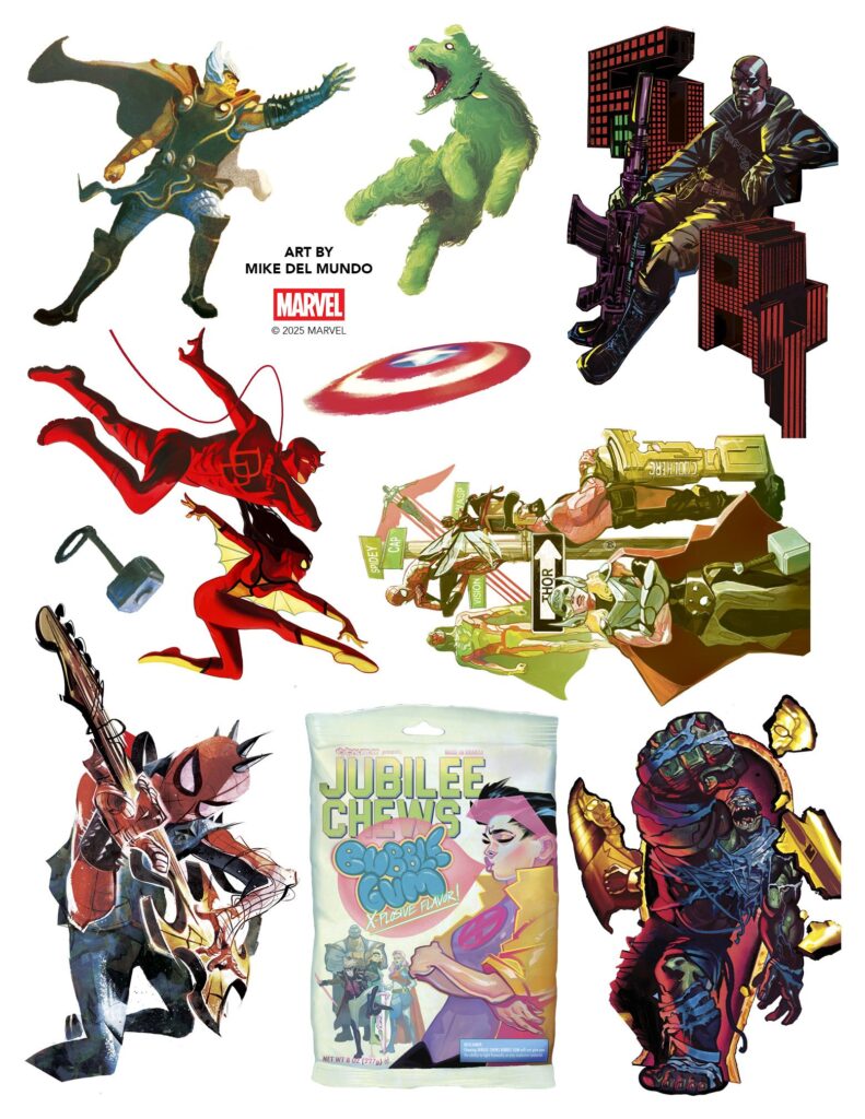 The Marvel Art of Mike Del Mundo