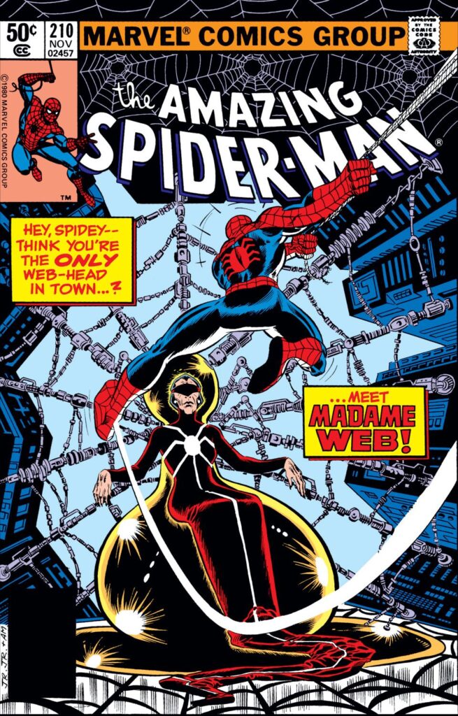 Madame Web's First Appearance: A Marvel Mystery