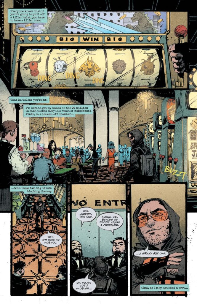 Godzilla: Heist #1: The Ultimate Monster Distraction