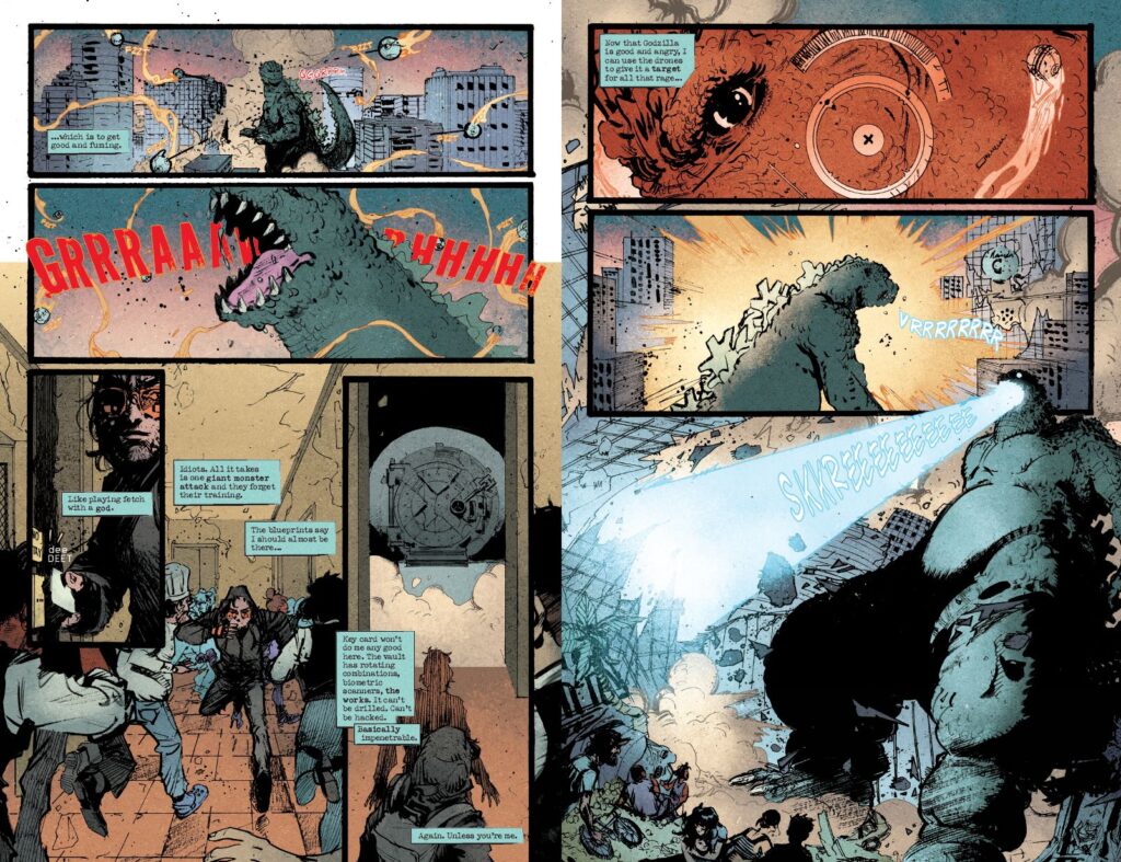 Godzilla: Heist #1: The Ultimate Monster Distraction